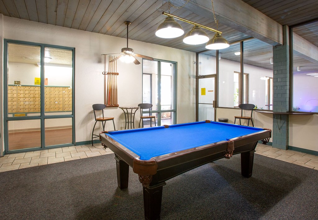 Pool Table at Los Altos Towers Apartments in Albuquerque NM
