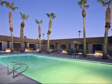 Pool & Pool Patio at SunVilla Resort Apartments in Mesa, AZ