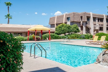 Pool and pool patio at Toscana Cove Apartments in Phoenix AZ 4-2020 - Photo Gallery 6