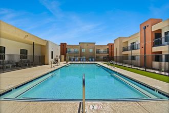 Pool at 59 Evergreen Apartments