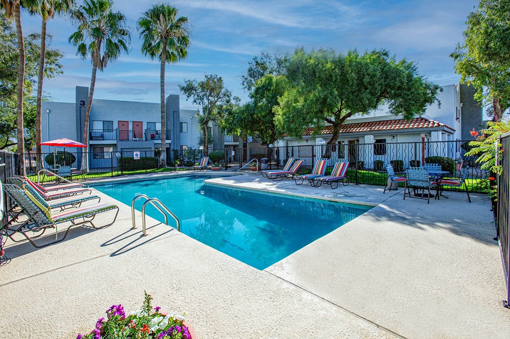 Pool at Acacia Hills Apartments in Tucson Arizona