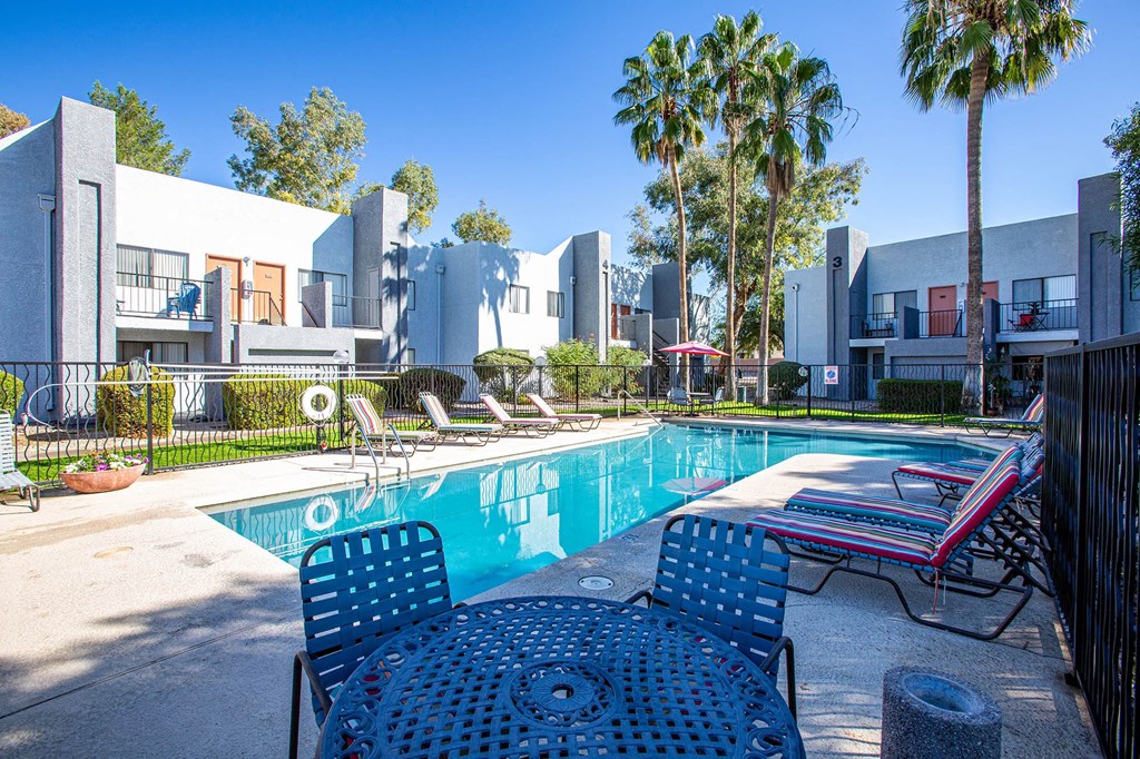 Pool at Acacia Hills Apartments in Tucson Arizona