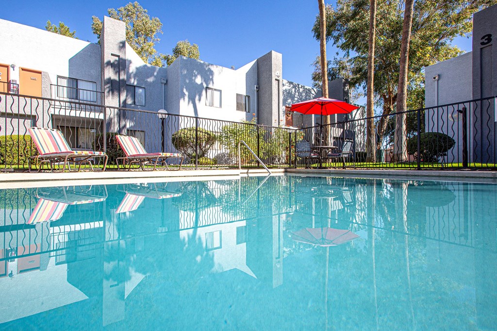 Pool at Acacia Hills Apartments in Tucson Arizona