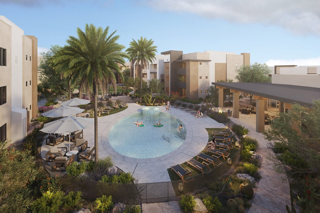 Pool at Amavida Marana Apartments