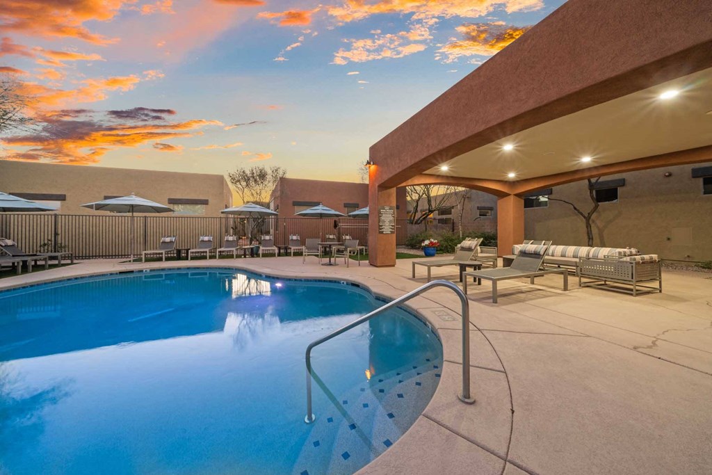 Pool at Avilla Marana Apartment Homes in Tucson Arizona