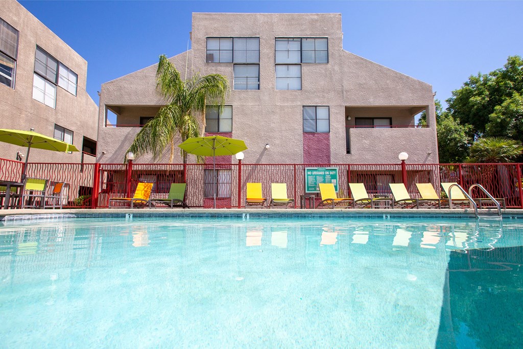 Pool at Nine90 Apartments in Tucson Arizona