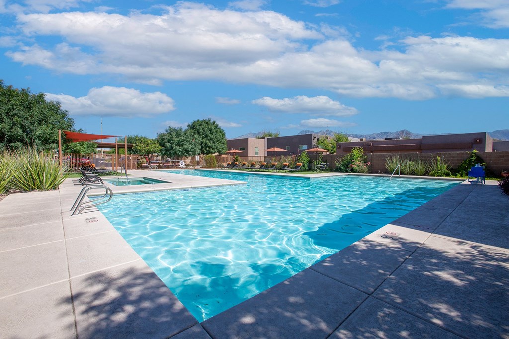 Pool at Sabino Vista Apartments in Tucson