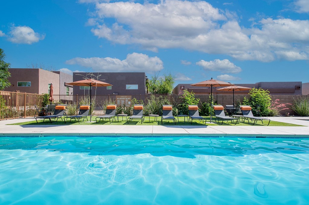 Pool at Sabino Vista Apartments in Tucson