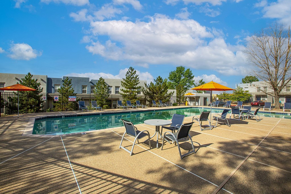 Pool at The Bluffs at Tierra Contenta Apartments