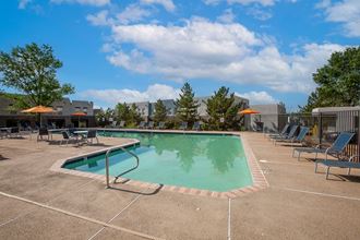 Pool at The Bluffs at Tierra Contenta Apartments