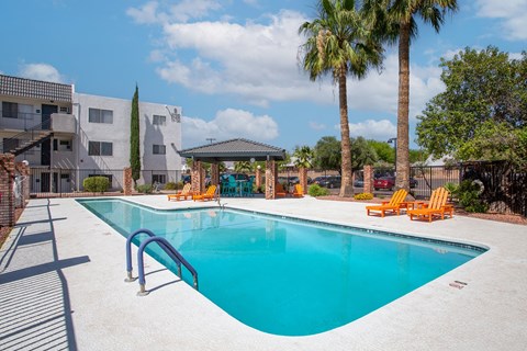 Pool at The Link at 4th Ave Apartments