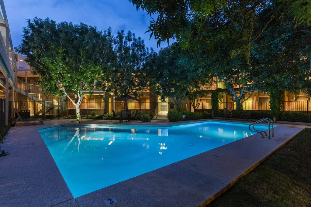 Pool at The Regency Apartments in Tempe AZ March 2020