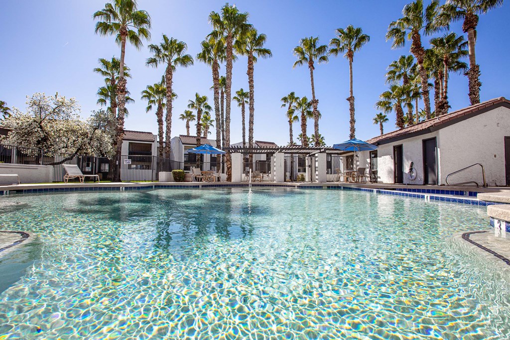 Pool at Townhomes on the Park in Phoenix Arizona 2023