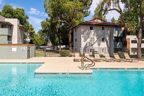 Pool at Villa Toscana Apartments in Phoenix Arizona