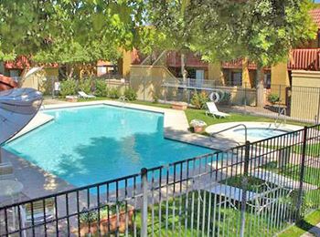 Pool view at Acacia Pointe Apartments in Glendale AZ