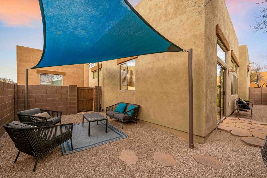 Private Backyard at Avilla Preserve Apartment Homes in Tucson Arizona