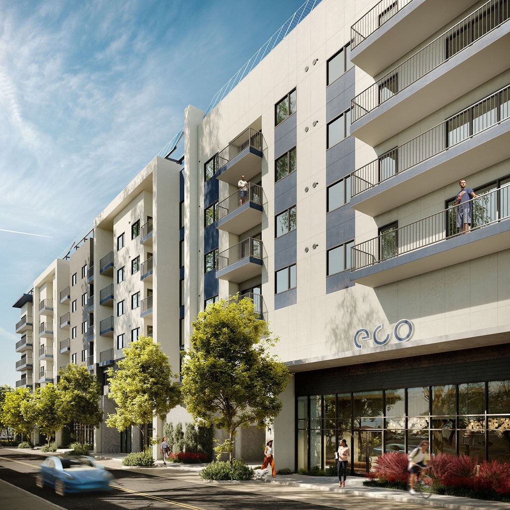 Private Patio at Eco Mesa Apartments in Mesa Arizona