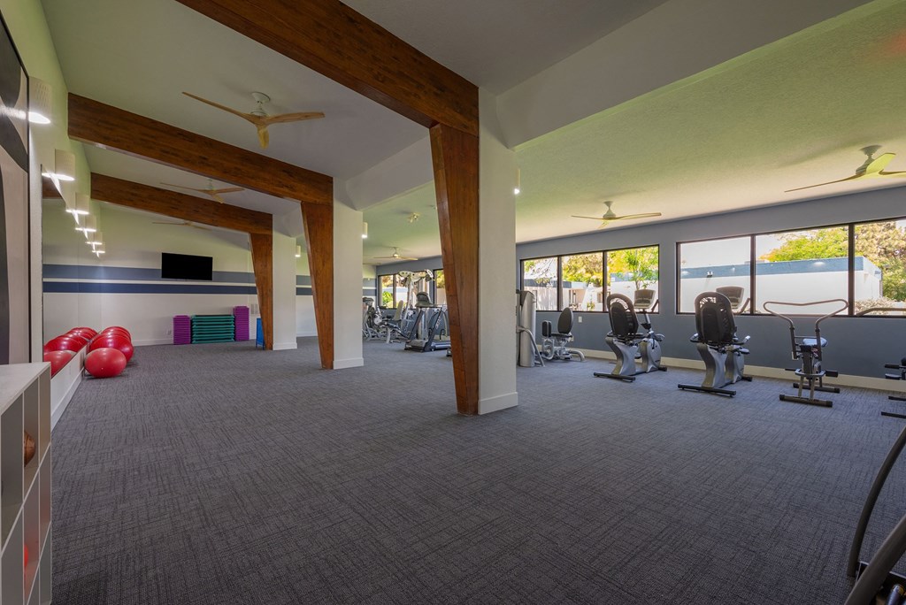 Renovated Fitness Center at Blue Agave Villas in Rio Rancho New Mexico