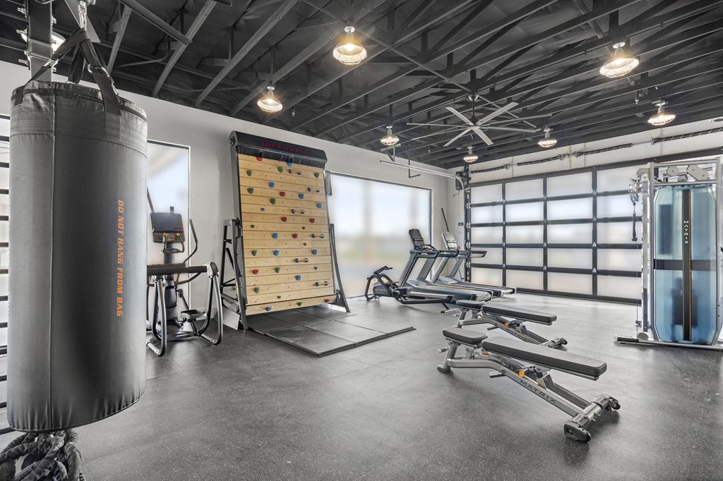 Rock Climbing Wall at Bella Encanta Apartments in Mesa Arizona
