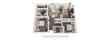 Two Bedroom Two Bathroom