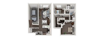 2 Bedroom Floorplan