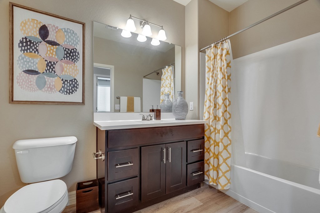 Second Bathroom at Bella Victoria Apartments in Mesa Arizona January 2021