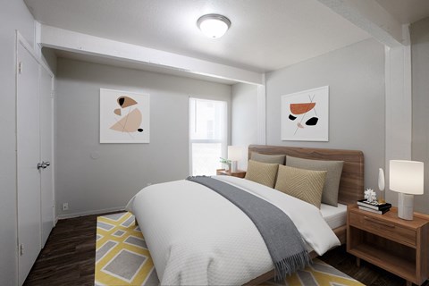 Second Bedroom at Villa Esperanza Apartments in Albuquerque