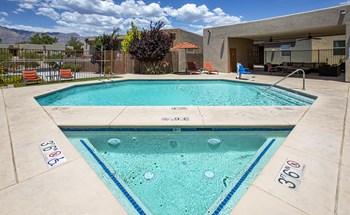 Second Pool and Hot Tub at Sabino Vista Apartment Homes in Tucson Arizona - Photo Gallery 2