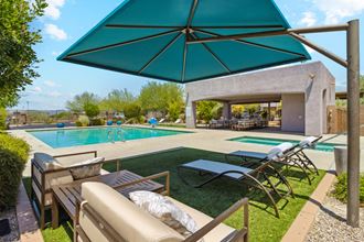 take a dip in the pool at villas at houston levee west apartments in cord
