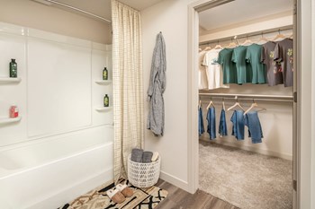 Shower and Closet at Parc Tolleson - Photo Gallery 7