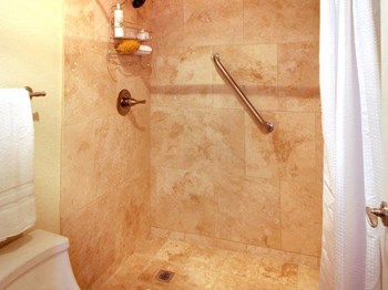 Shower at SunVilla Resort Apartments in Mesa, AZ - Photo Gallery 6