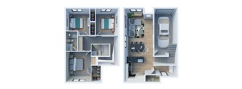 Three Bedroom Two Bathroom