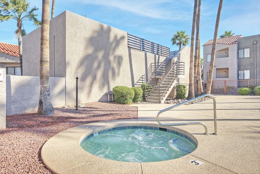 Spa at Ten50 Apartments in Tucson AZ November 2020