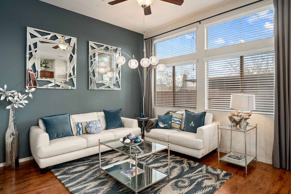 Spacious Living Room at Avilla Preserve Apartment Homes in Tucson Arizona