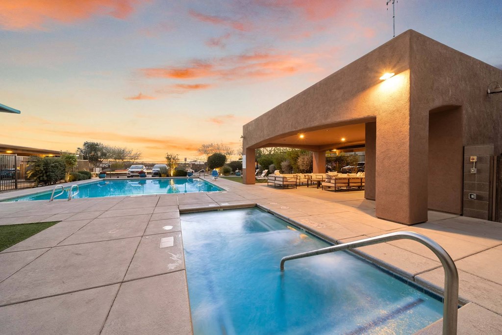 Spacious Spa at Avilla Preserve Apartment Homes in Tucson Arizona