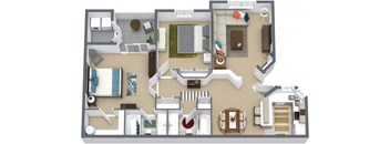 Two Bedroom Two Bath