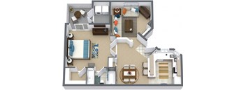 One Bedroom One Bath