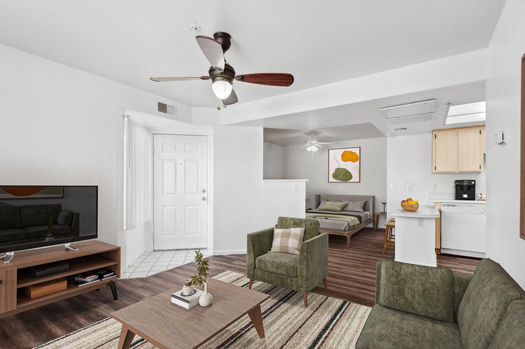 Studio Floorplan at Stone Ridge Apartments in Bullhead City