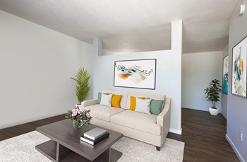 Studio Living Room at Casa Del Coronado Apartments - Photo Gallery 2