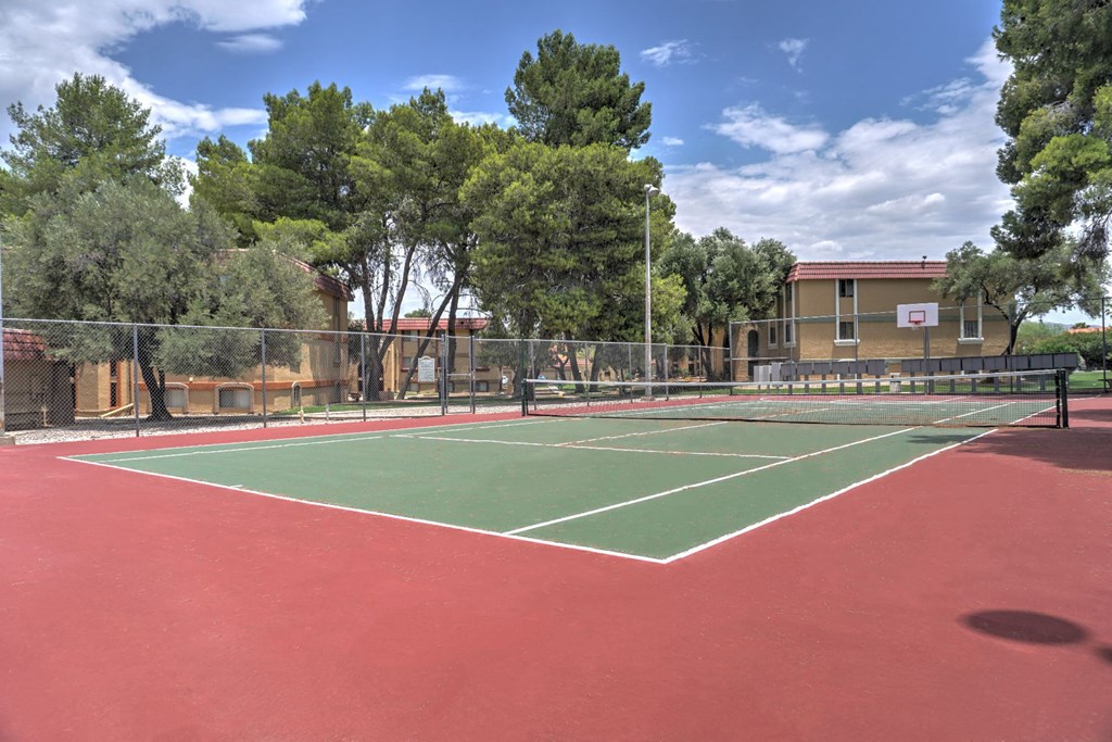 Tennis Court at The View At Catalina Apartments in Tucson, AZ