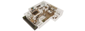 The Aster at Mountain Vista_Copper 825 sqft