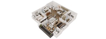 The Aster at Mountain Vista_B1 Onyx 1116 sqft