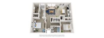 Two Bedroom Two Bathroom