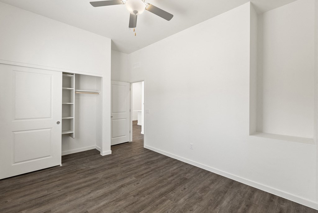 Three Bedroom Bedroom at Casitas Catalina Apartments in Tucson