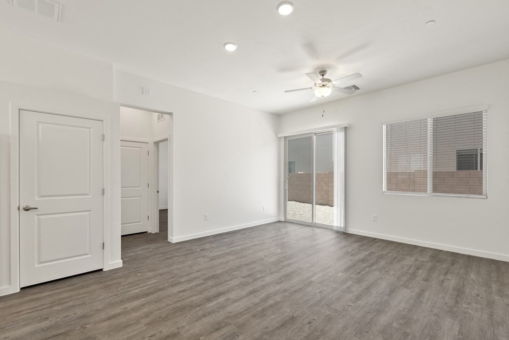 Three Bedroom lIving Room at Casitas Catalina Apartments in Tucson