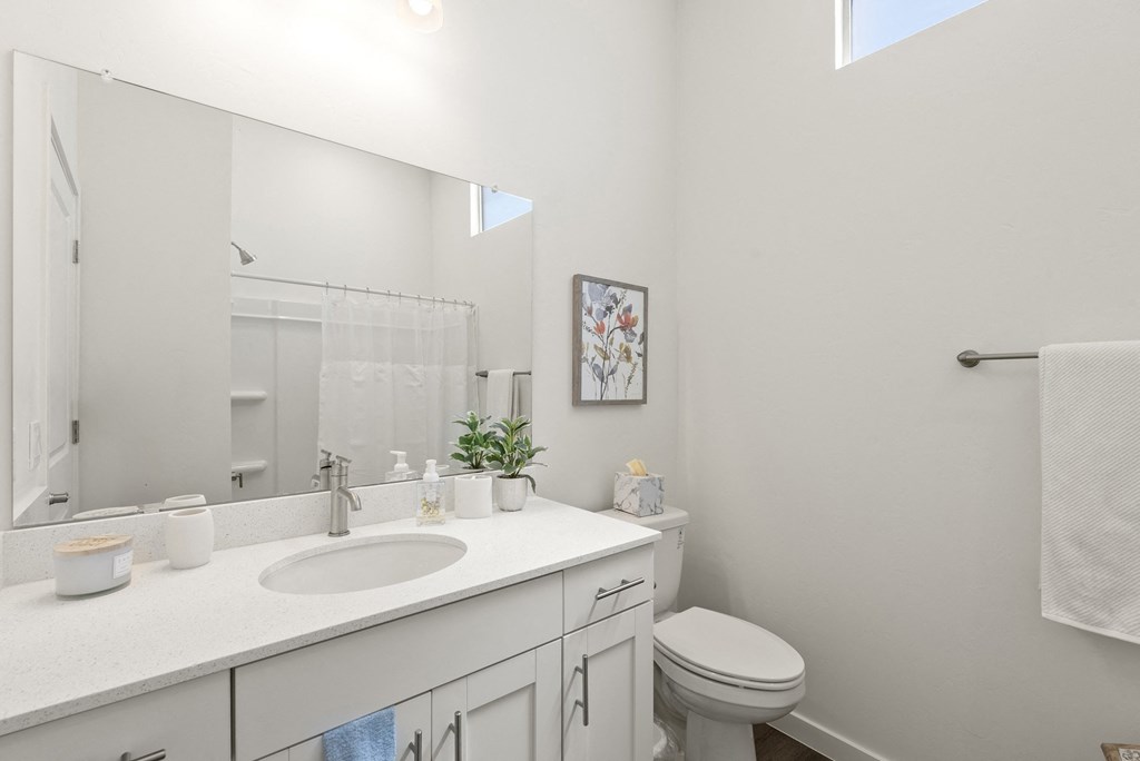 Two Bedroom Bathroom at Casitas Catalina Apartments in Tucson