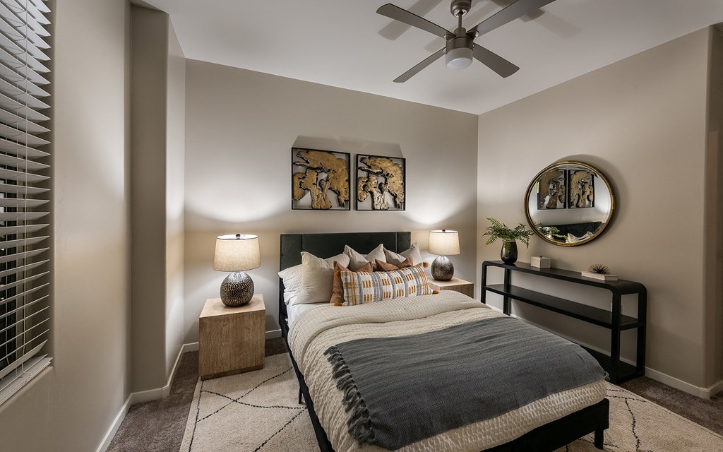 Two Bedroom second bedroom at The Ashley Townhomes in Chandler