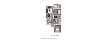 Unit B Copper Ridge Floorplan
