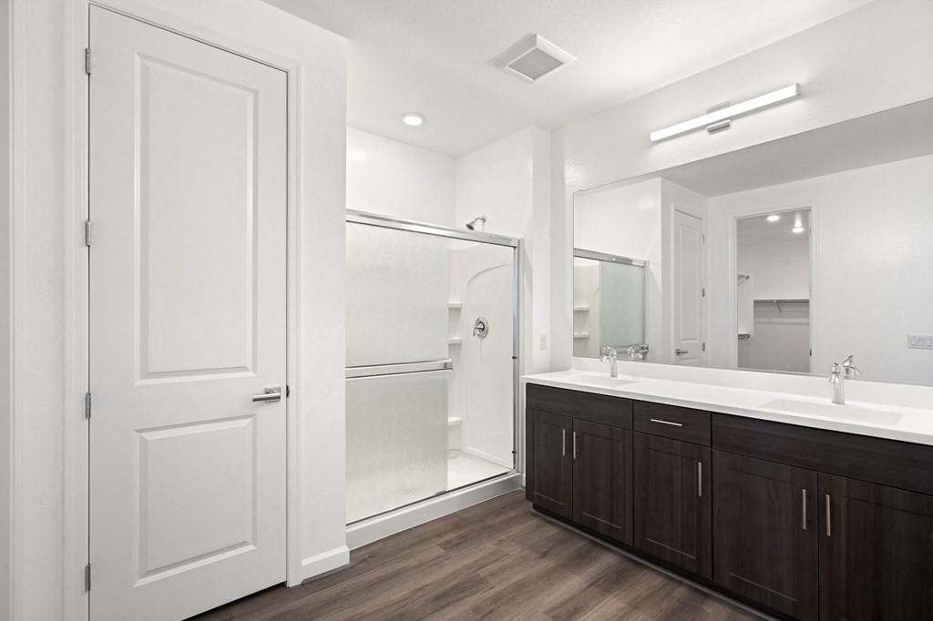 Valencia Bathroom Vanity at Bella Encanta Apartments in Mesa Arizona