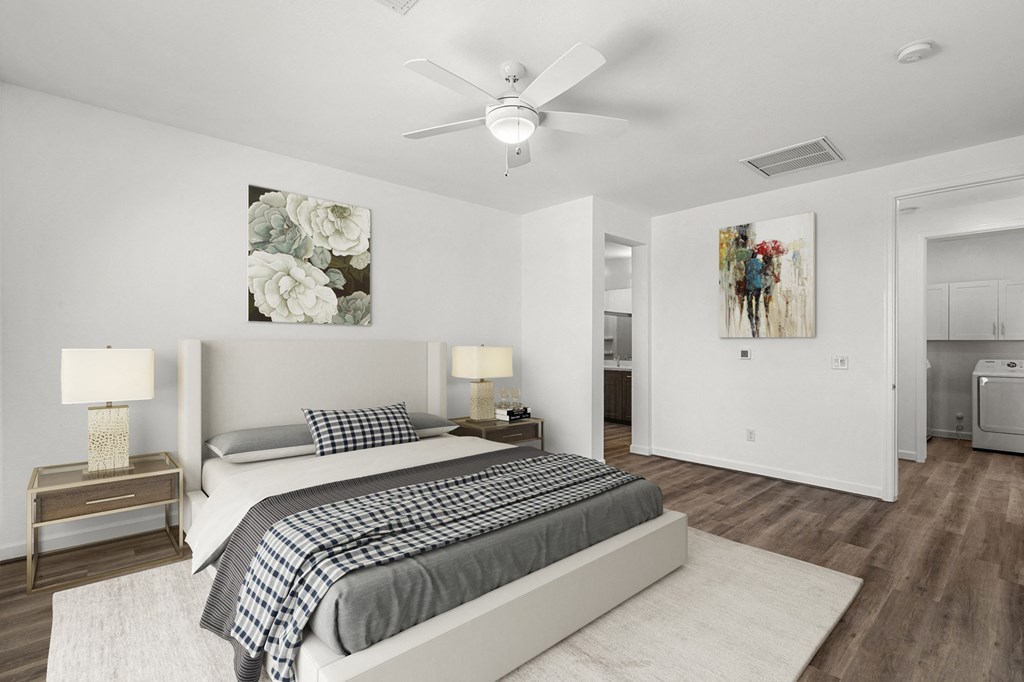 Valencia Furnished Bedroom at Bella Encanta Apartments